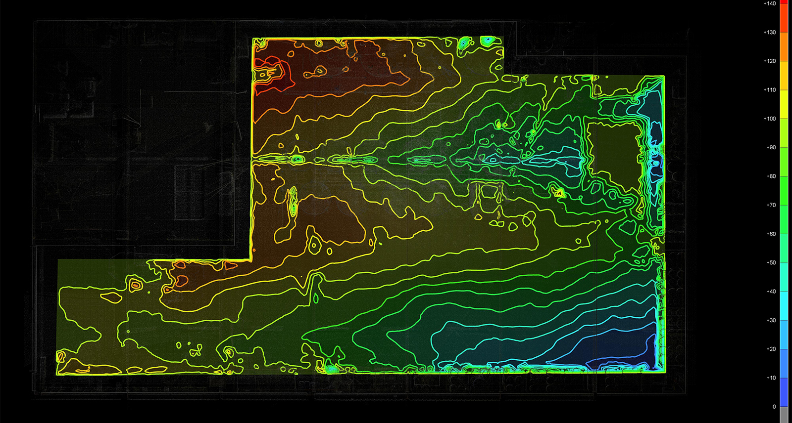 Leica Cyclone 3DR Plant Edition Planéité de sol
